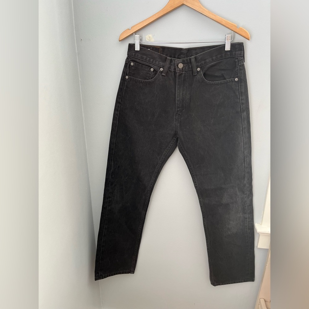 Levi's Black‎ Straight Jeans for Casual Wear